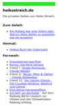Mobile Screenshot of heikostreich.de