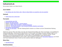 Tablet Screenshot of heikostreich.de
